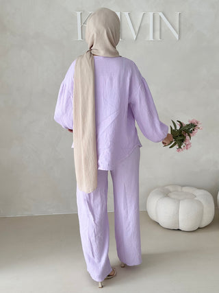 Musselin Zweiteiler MIT SCHNÜRCHEN