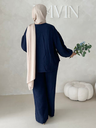 Musselin Zweiteiler MIT SCHNÜRCHEN