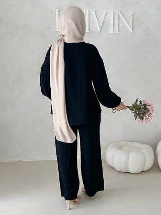 Musselin Zweiteiler MIT SCHNÜRCHEN