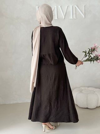 Musselin ROCK Zweiteiler MIT SCHNÜRCHEN