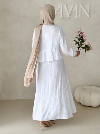 Musselin ROCK Zweiteiler MIT SCHNÜRCHEN