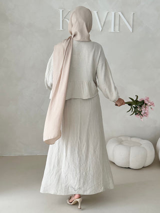 Musselin ROCK Zweiteiler MIT SCHNÜRCHEN