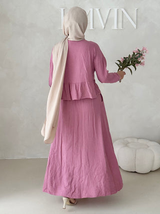 Musselin ROCK Zweiteiler MIT SCHNÜRCHEN