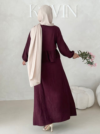 Musselin ROCK Zweiteiler MIT SCHNÜRCHEN