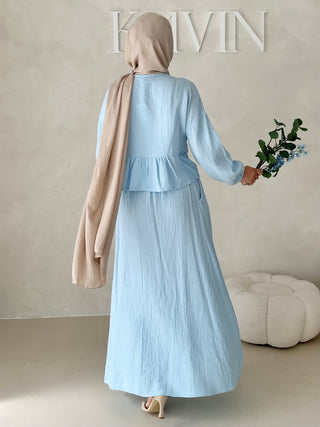 Musselin ROCK Zweiteiler MIT SCHNÜRCHEN