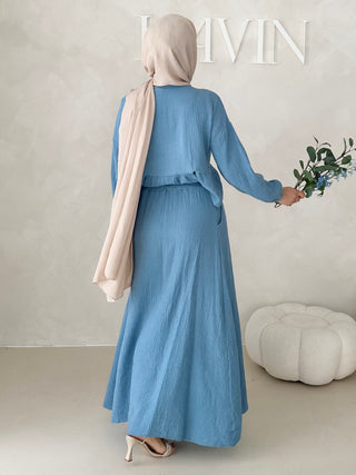 Musselin ROCK Zweiteiler MIT SCHNÜRCHEN