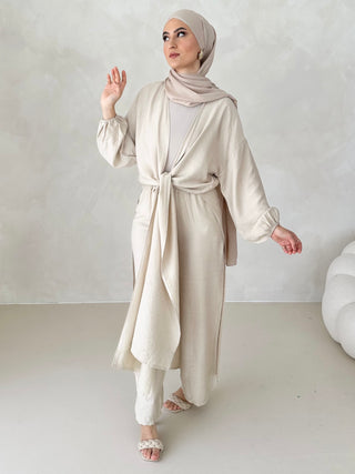 Nadia 2-Teiler mit Gürtel