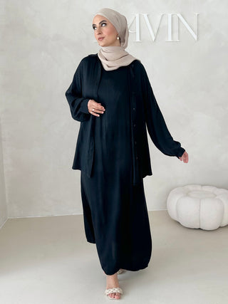 Lia Zweiteiler mit ÄRMELLOSEM KLEID