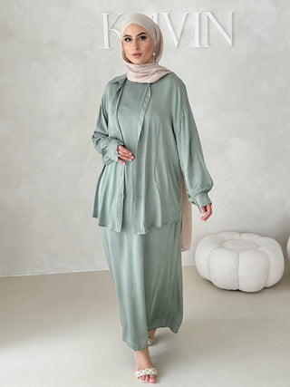 Lia Zweiteiler mit ÄRMELLOSEM KLEID