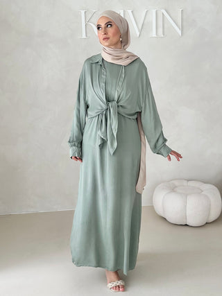 Lia Zweiteiler mit ÄRMELLOSEM KLEID