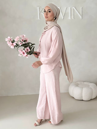 Musselin Zweiteiler MIT SCHNÜRCHEN