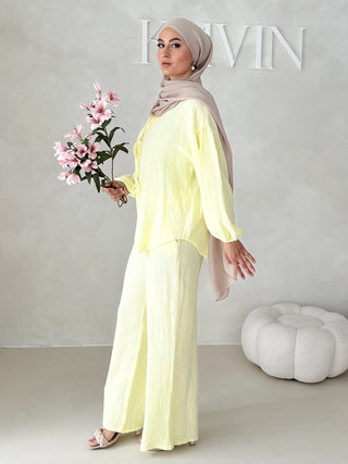 Musselin Zweiteiler MIT SCHNÜRCHEN