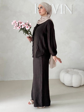 Musselin Zweiteiler MIT SCHNÜRCHEN