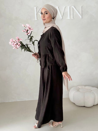 Musselin ROCK Zweiteiler MIT SCHNÜRCHEN