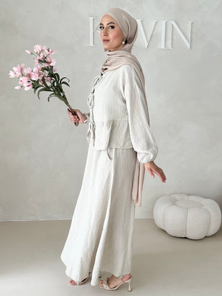 Musselin ROCK Zweiteiler MIT SCHNÜRCHEN