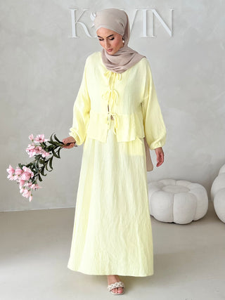 Musselin ROCK Zweiteiler MIT SCHNÜRCHEN