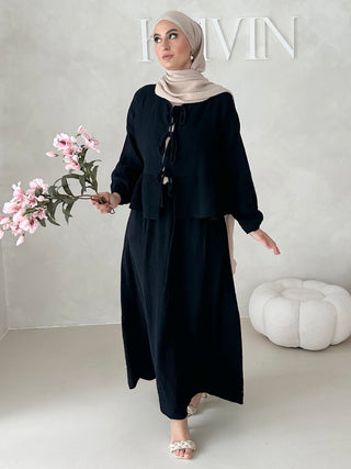 Musselin ROCK Zweiteiler MIT SCHNÜRCHEN