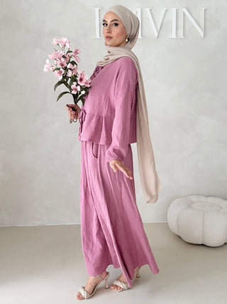 Musselin ROCK Zweiteiler MIT SCHNÜRCHEN