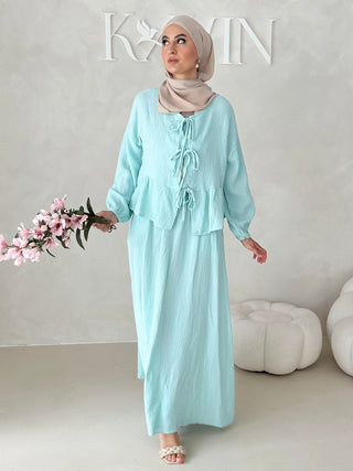 Musselin ROCK Zweiteiler MIT SCHNÜRCHEN