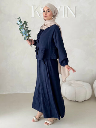 Musselin ROCK Zweiteiler MIT SCHNÜRCHEN