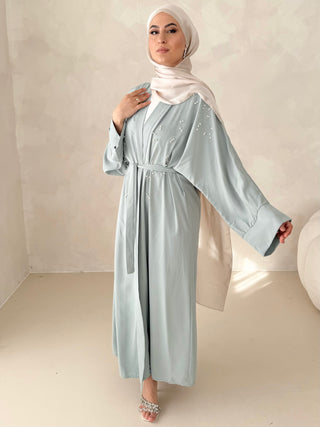 Eftalya Kimono-Kleid mit Gürtel
