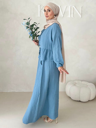 Musselin ROCK Zweiteiler MIT SCHNÜRCHEN