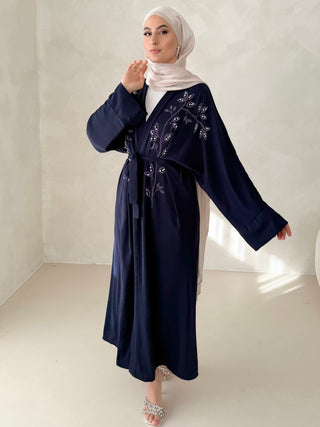 Eftalya Kimono-Kleid mit Gürtel