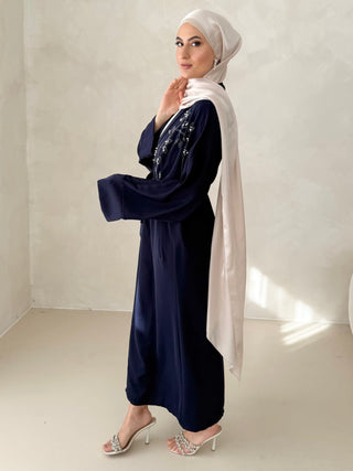 Eftalya Kimono-Kleid mit Gürtel