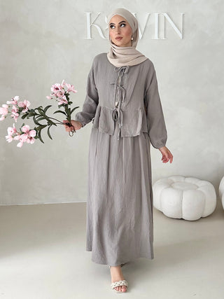 Musselin ROCK Zweiteiler MIT SCHNÜRCHEN