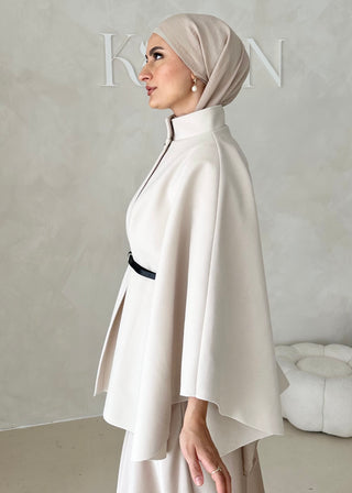 Lafée Cape mit Gürtel