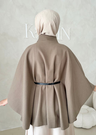 Lafée Cape mit Gürtel