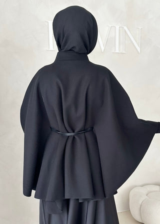 Lafée Cape mit Gürtel