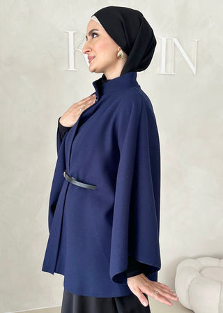 Lafée Cape mit Gürtel