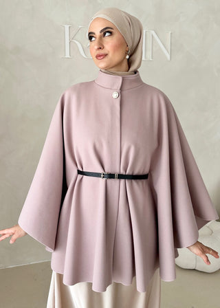 Lafée Cape mit Gürtel