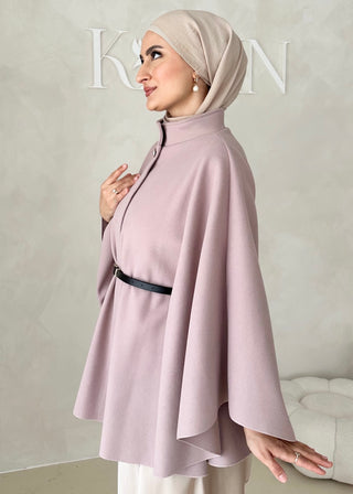 Lafée Cape mit Gürtel