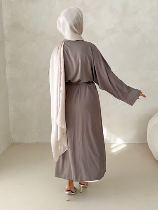 Eftalya Kimono-Kleid mit Gürtel