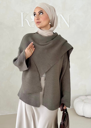 Auréa Jacke mit Schal