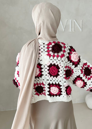 Handmade Bouquet Cardigan