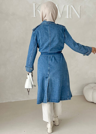 Denim Trenchcoat