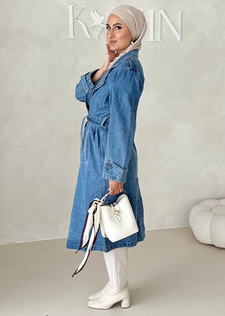 Denim Trenchcoat