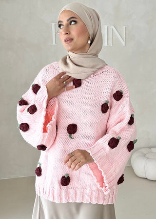 Handmade Gül Pullover