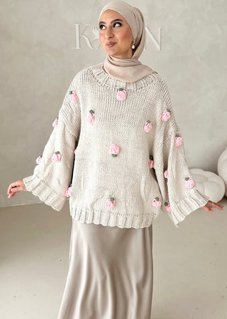 Handmade Gül Pullover