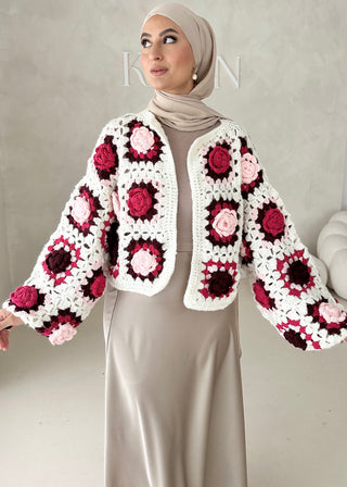 Handmade Bouquet Cardigan