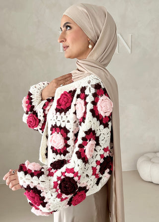 Handmade Bouquet Cardigan
