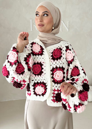 Handmade Bouquet Cardigan