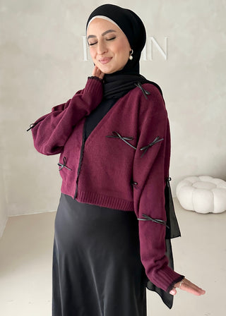 Ribbon Cardigan