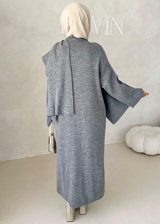 LONG Auréa Jacke mit Schal