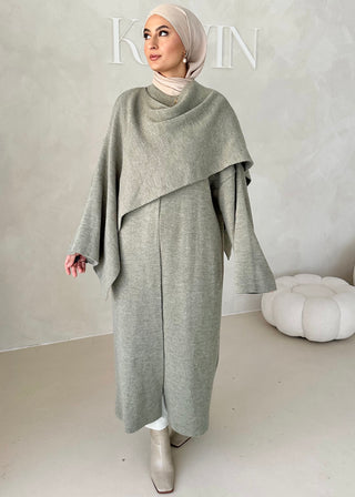 LONG Auréa Jacke mit Schal