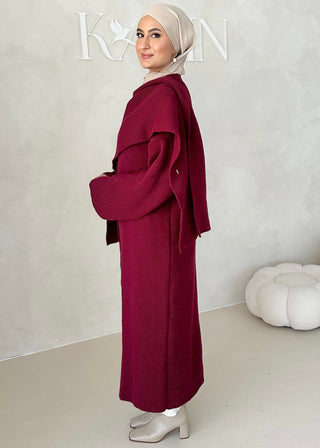 LONG Auréa Jacke mit Schal