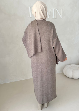 LONG Auréa Jacke mit Schal